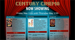 Desktop Screenshot of centurycinema.ca